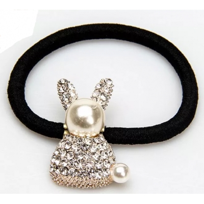 Hot selling cute pearl and diamond hair bands